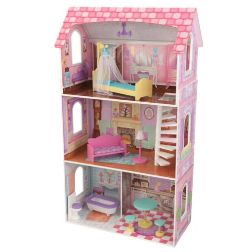 Poppenhuis / Barbiehuis Penelope -Speelgoed Verkoop poppenhuis barbiehuis penelope kidkraft 65179