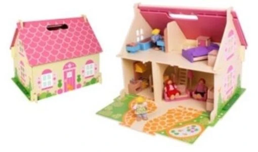 Poppenhuis Blossom Cottage -Speelgoed Verkoop poppenhuis blossom cottage bigjigs jt123
