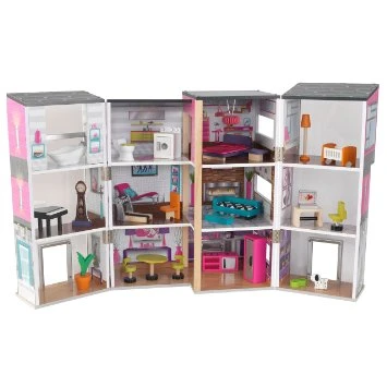 Poppenhuis Modern Deluxe Herenhuis -Speelgoed Verkoop poppenhuis kidkraft 65883